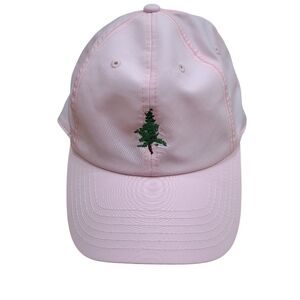 American Needle Pink Pine Tree Embroidered Hat Cap